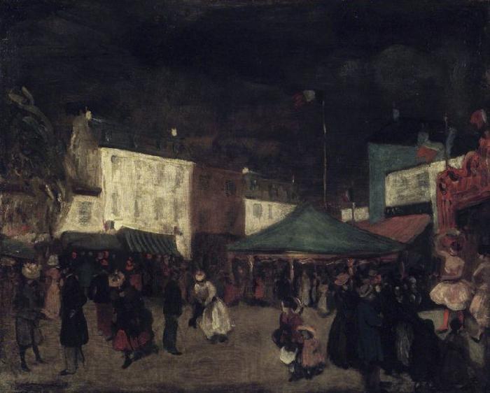 William Glackens The Country Fair France oil painting art